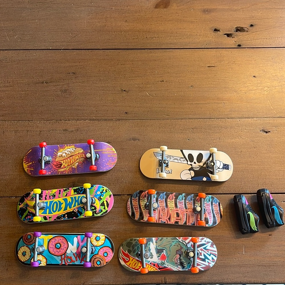 Lot of tech decks